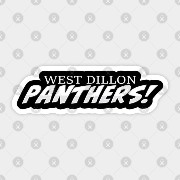 Dillon Panthers Sticker by djwalesfood